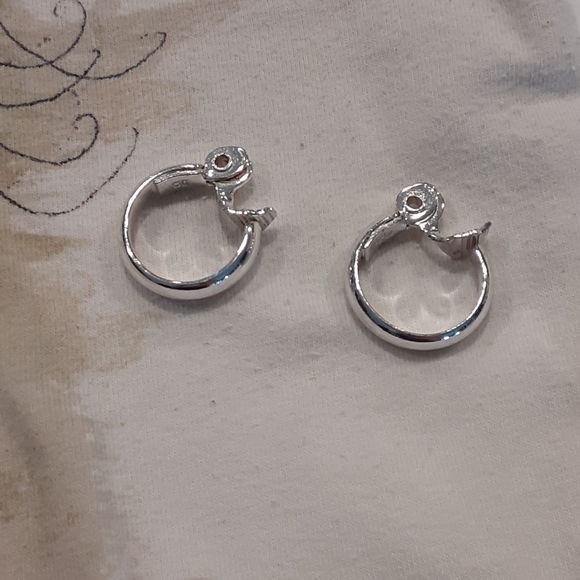 2 for 1! Clip Earrings with FREE Dog Lovers Tee. - Picture 2 of 6